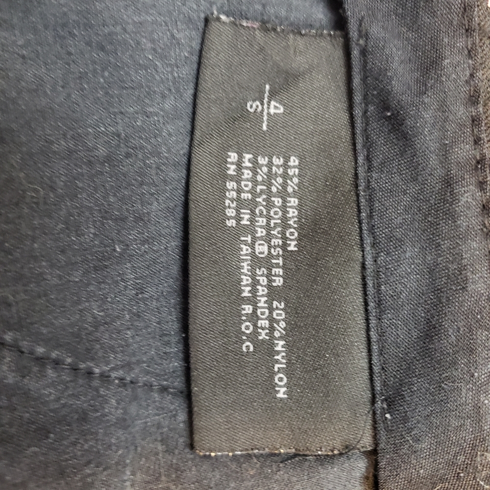 Express Editor Charcoal Pants Size 4 - Picture 7 of 8